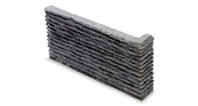 Riscado Gray Angle 6" x 11" Concrete Tile