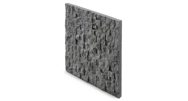 Cubus Gray 12" x 12" Concrete Tile