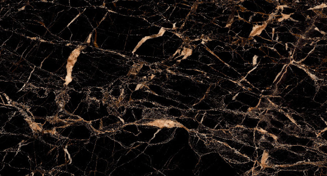 Portoro Gold 48" x 48" High Glossy Porcelain Tile