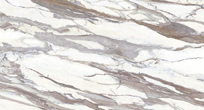 Italian Slab Calacatta Masterpiece Face A 64" x 128" 3/4" Porcelain FullVein Lux 3D