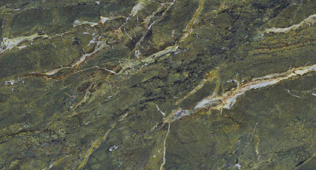 Italian Porcelain Tile Verde Persia 15" x 30" 1/4" Polished