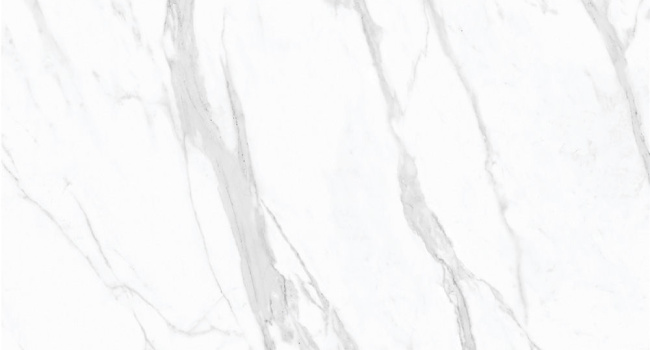 Carrara Statuario 24" x 48" Glossy White Porcelain Tile